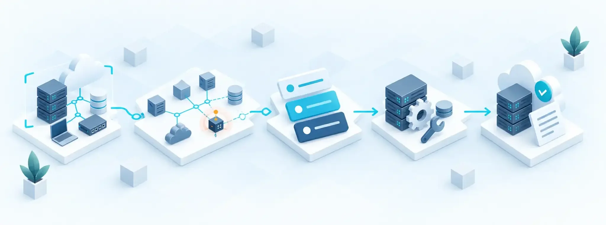 Les étapes d’analyse, de décision et d’accompagnement d’une infrastructure informatique